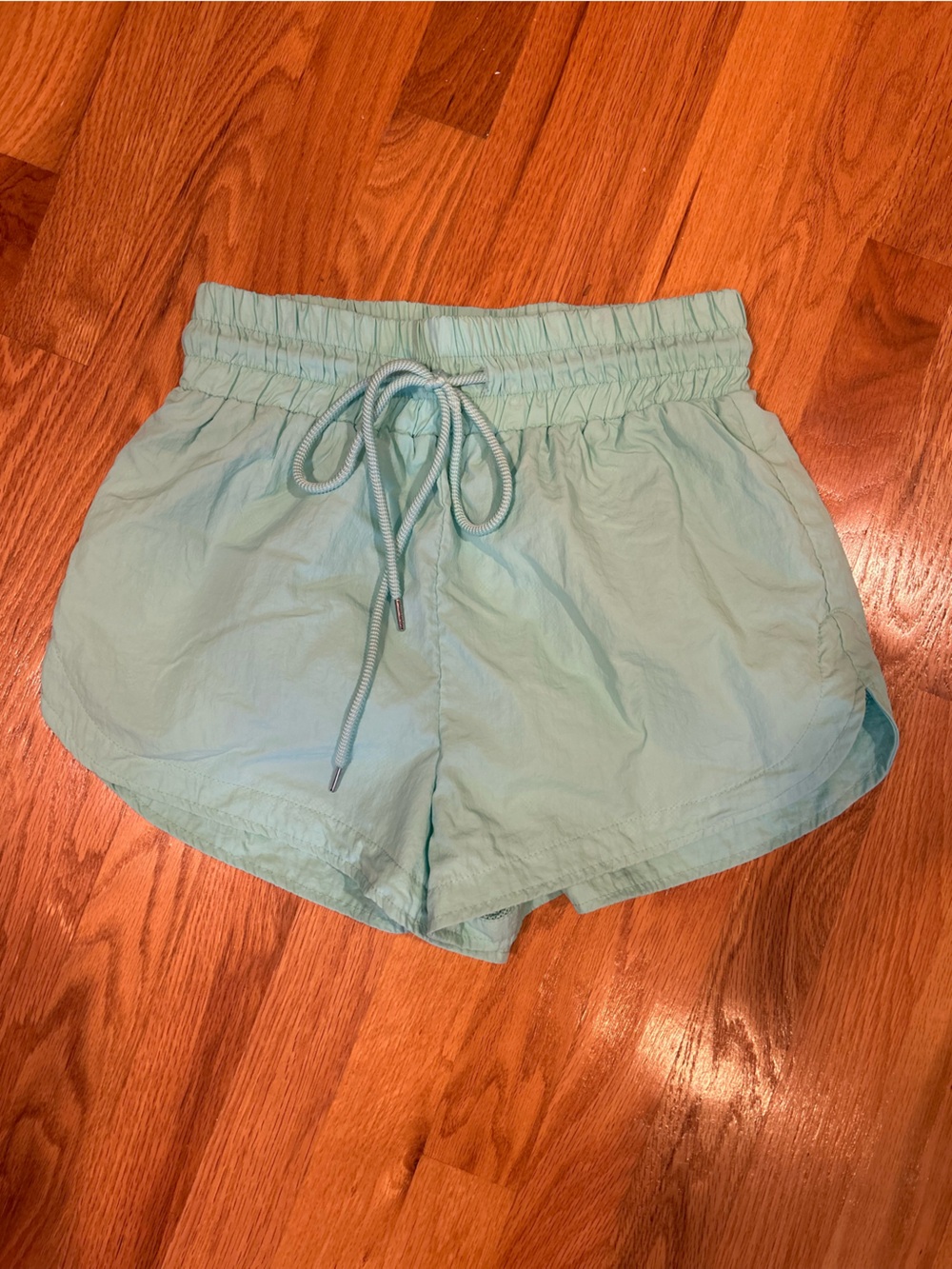 Forever 21 Women’s Light Aqua Drawstring Waist Shorts